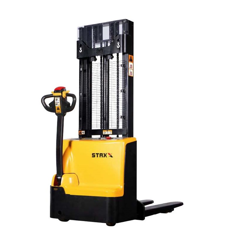 ELECTRIC STRADDLE STACKER